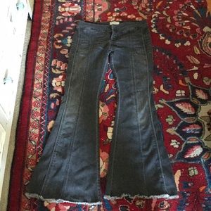 Free people faded black jeans